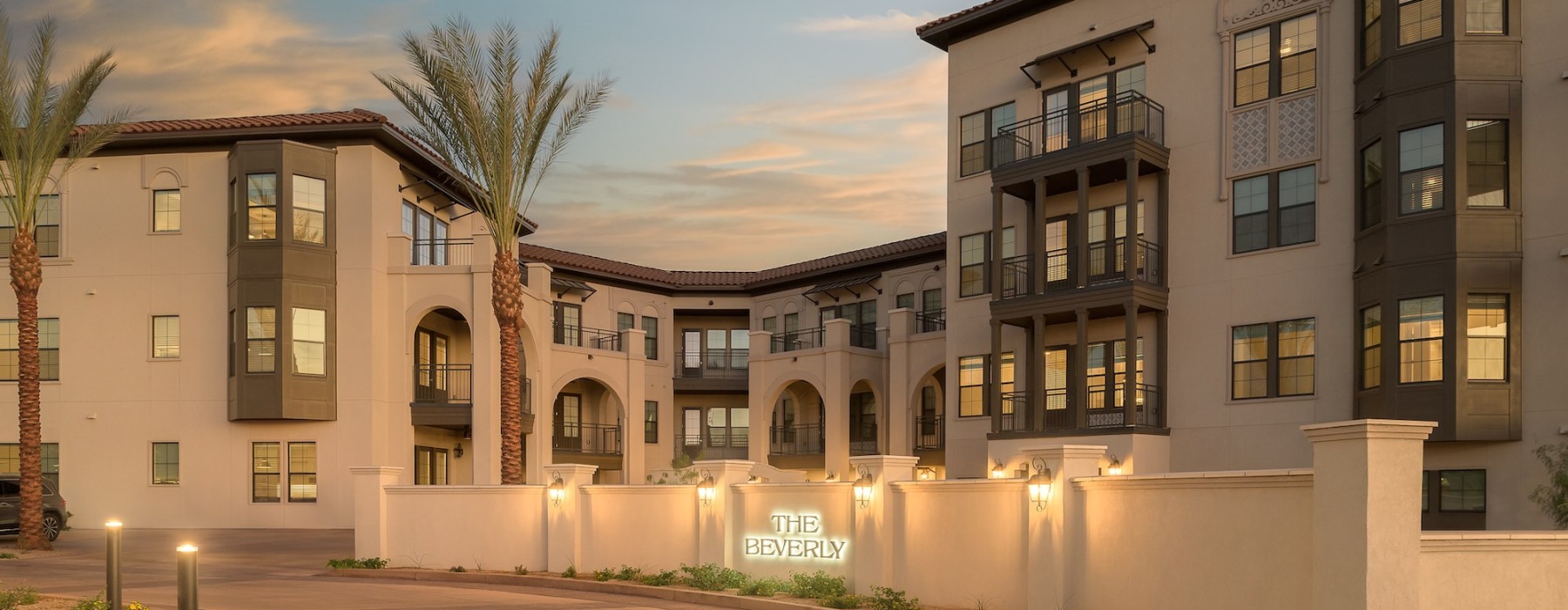 the exterior of a building